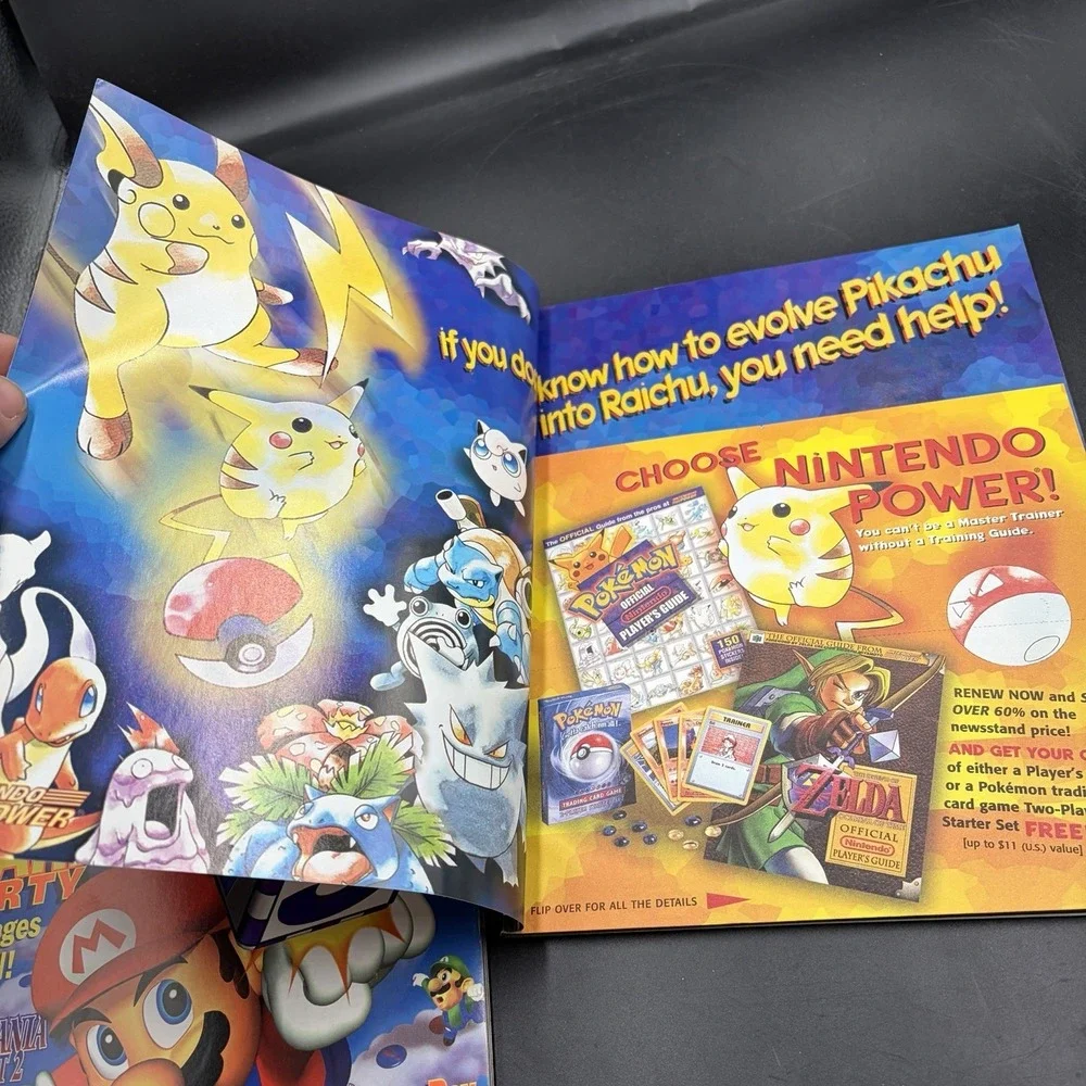 Nintendo Power Magazine Lot of 2 - Volume 119 Volume 117 Zelda Super Smash Bros